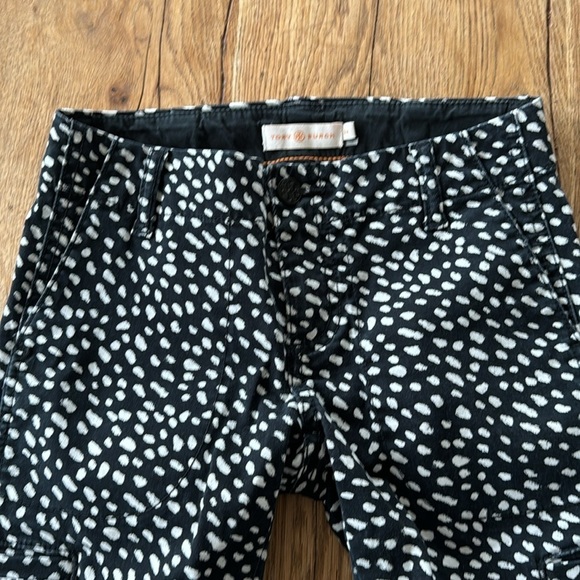 TORY BURCH Walker Dotted Pony Cargo Skinny Pant 29 Jeans - Picture 2 of 7